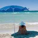 Parasol plażowy Ø150 cm FORT LAUDERDALE