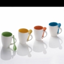 Kubek ceramiczny z łyżeczką 250 ml PALERMO