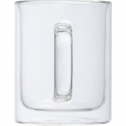 Kubek szklany z podwójnymi ściankami CARACAS 350 ml