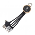 Kabel 4w1 z podświetlanym logo, LH-ZMU05