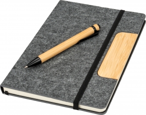 Notes A5 w linie z papieru z recyklingu z długopisem WALSALL