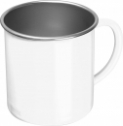 Kubek stalowy TREZZO 350 ml