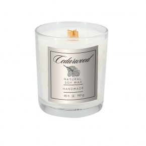 Świeca sojowa 190g Cedarwood