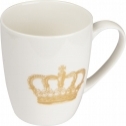 Kubek porcelanowy z koroną 300 ml