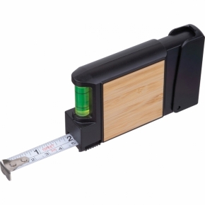 Miara 3m z poziomnicą i bitami HALIFAX