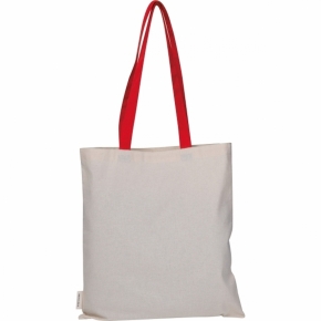 Torba bawełniana z długimi uszami, z recyklingu 140g/m2 CAMBRIDGE