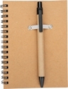 Notes A6 w linie z papieru z recyklingu z długopisem KEYSTONE